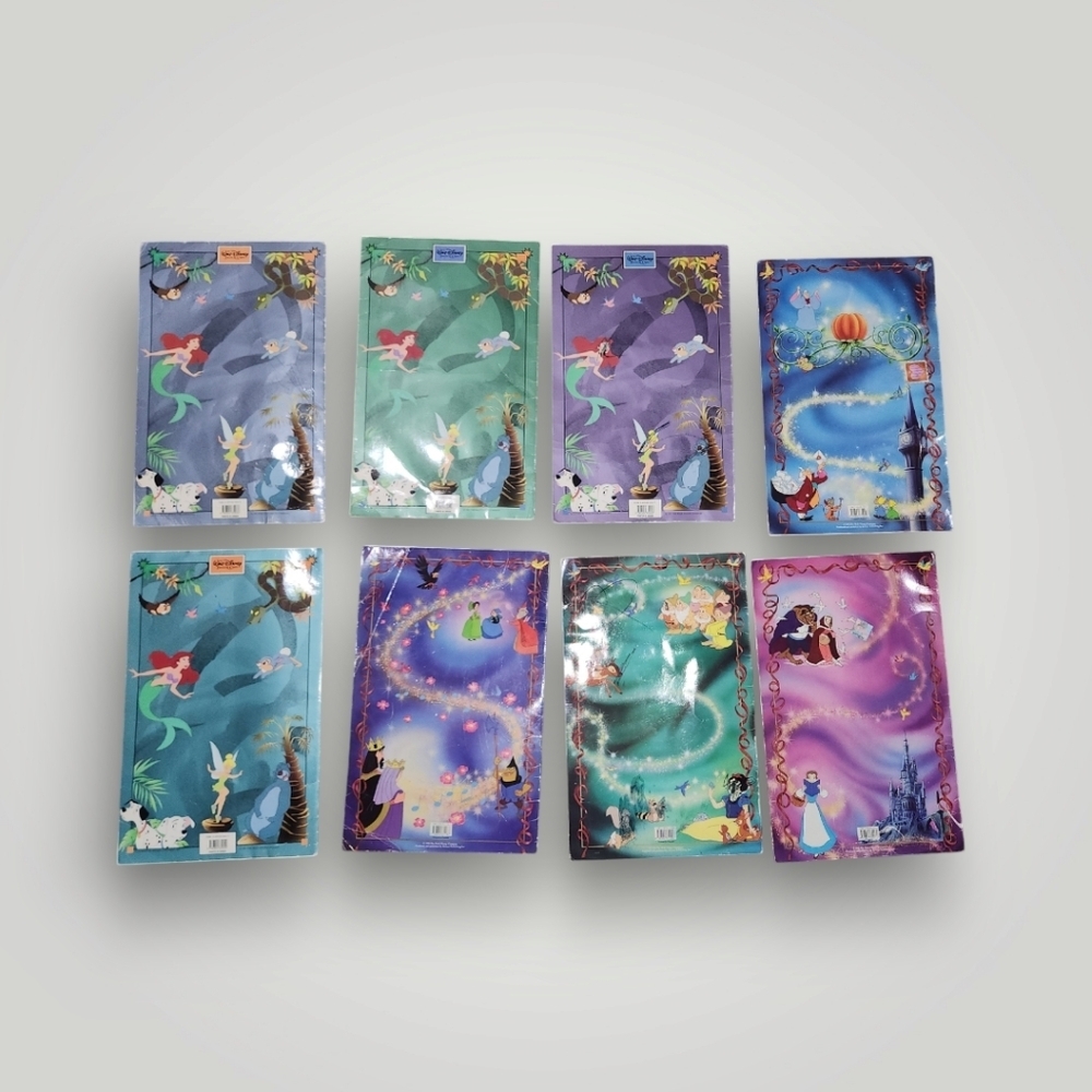 Vintage The Walt Disney Treasure Chest Book Collection Set of 8 Large Ov… - Picture 16 of 16